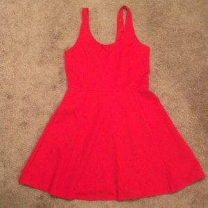 Cute red little dress